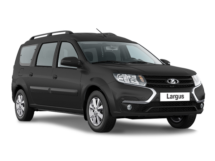 Lada Largus 7 мест Черная жемчужина