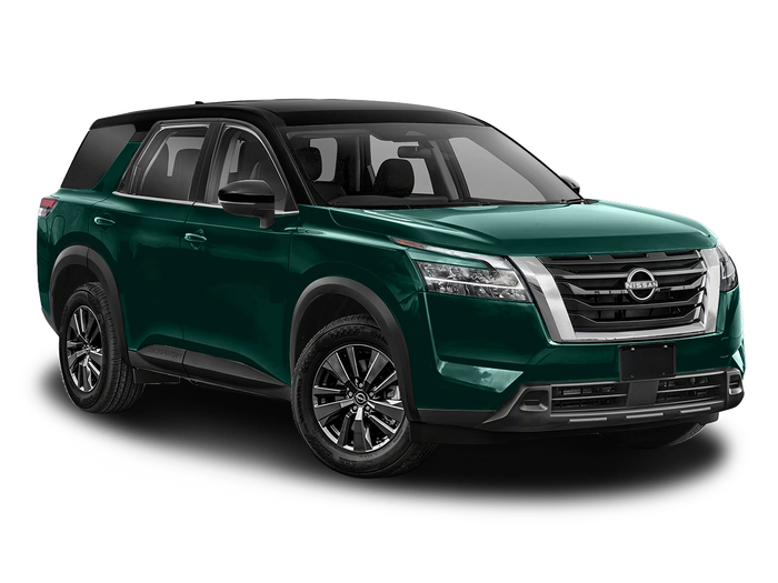 Nissan Pathfinder Зеленый перламутровый